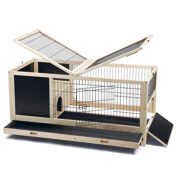 Beeztees Indoor Rabbit Cage Jez Wood 116x54x55.5 cm