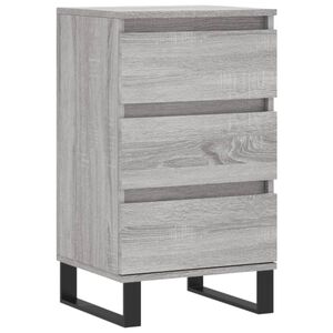 vidaXL Sideboard Grey Sonoma 40x35x70 cm Engineered Wood