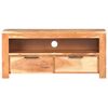 vidaXL TV Cabinet 90x30x40 cm Solid Acacia Wood