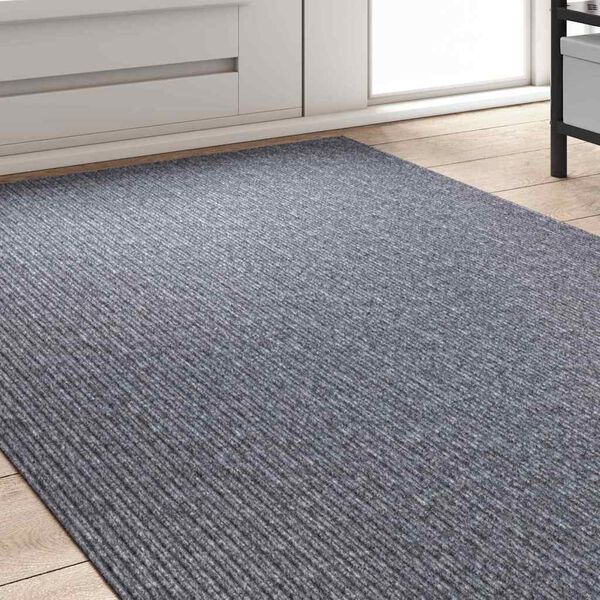 vidaXL Carpet Runner Light Grey 100 x 250 cm Fabric