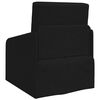 vidaXL Folding Sofa Bed Black 65 x 80 x 83 cm Fabric