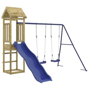 vidaXL Outdoor Playset Impregnated Wood Pine