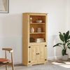 vidaXL Cupboard Mexican Pine Corona Range 80x40x170 cm