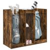 vidaXL Golf Cabinet Plain Smoked Oak 102 x 45 x 85.5 cm