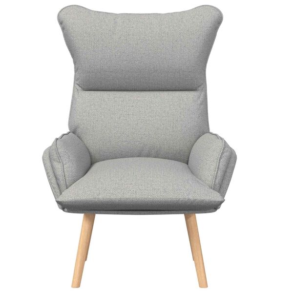 vidaXL Armchair Cloud Grey 69 x 74 x 93 cm Fabric