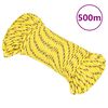 vidaXL Boat Rope Yellow 5 mm 500 m Polypropylene