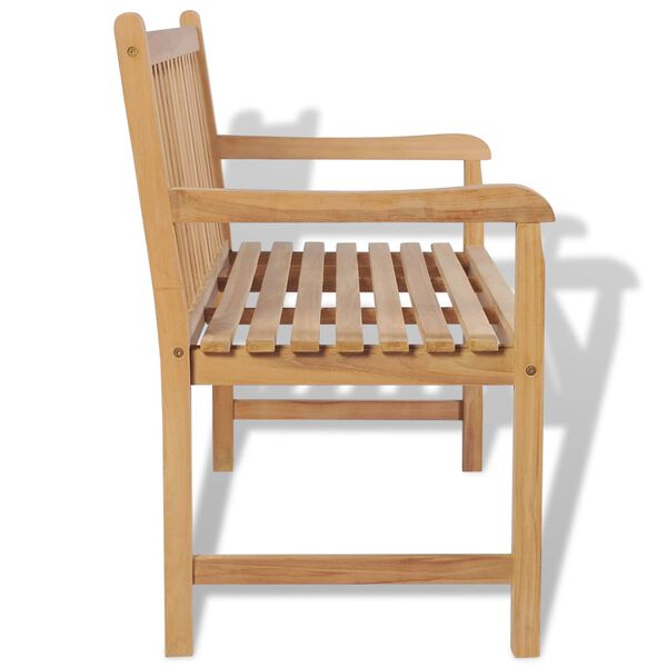 vidaXL Garden Bench 120 cm Teak
