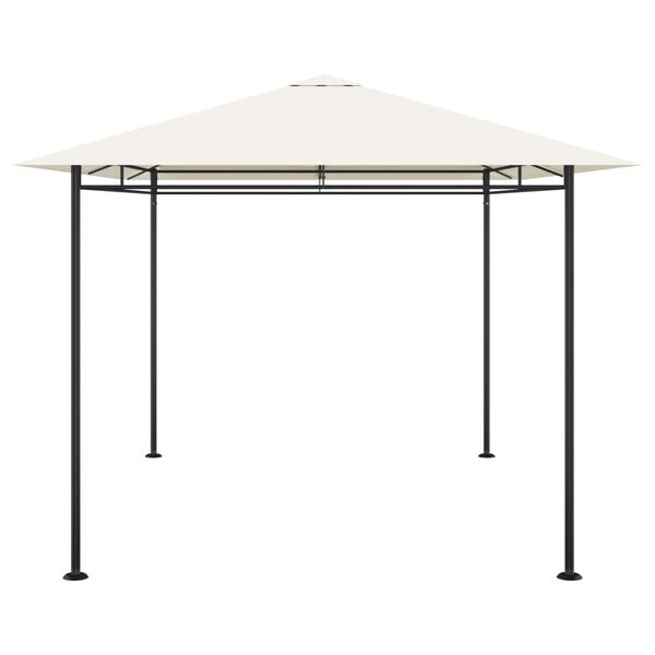 vidaXL Gazebo 384x281x270 cm Cream 180 g/m&sup2;