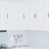 vidaXL Kitchen Wall Cabinet White 57 x 57 x 100 cm Engineered Wood