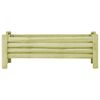 vidaXL Garden Raised Bed Impregnated Pinewood 120x40x42 cm