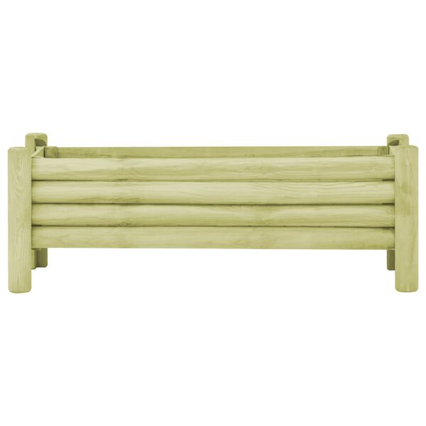 vidaXL Garden Raised Bed Impregnated Pinewood 120x40x42 cm