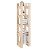 vidaXL Book Cabinet/Room Divider 41x35x160 cm Solid Wood Pine