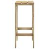 vidaXL 5 Piece Garden Bar Set Impregnated Pinewood