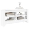 vidaXL Corner TV Cabinet White 102 x 40.5 x 45 cm Engineered Wood