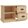 vidaXL TV Cabinet Sonoma Oak 73x35.5x47.5 cm Engineered Wood