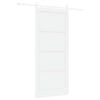 vidaXL Sliding Door ORKDAL 93 x 211 cm Engineered Wood White
