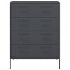 vidaXL Sideboard Anthracite 68x39x89 cm Steel