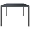 vidaXL Garden Table Anthracite 200x100x72 cm Steel