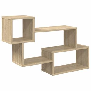 vidaXL Floating Shelf Wall-Mounted Sonoma Oak 87 x 20 x 55 cm