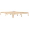 vidaXL Bed Frame without Mattress Solid Wood Pine 160x200cm