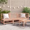 vidaXL Garden Sofa 3-Seater Solid Wood Douglas