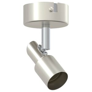 vidaXL Ceiling Spotlight Nickel 176.5 x 9.5 x 14 cm Steel