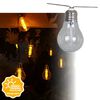 Luxform Solar LED Garden Light String Corfu Transparent