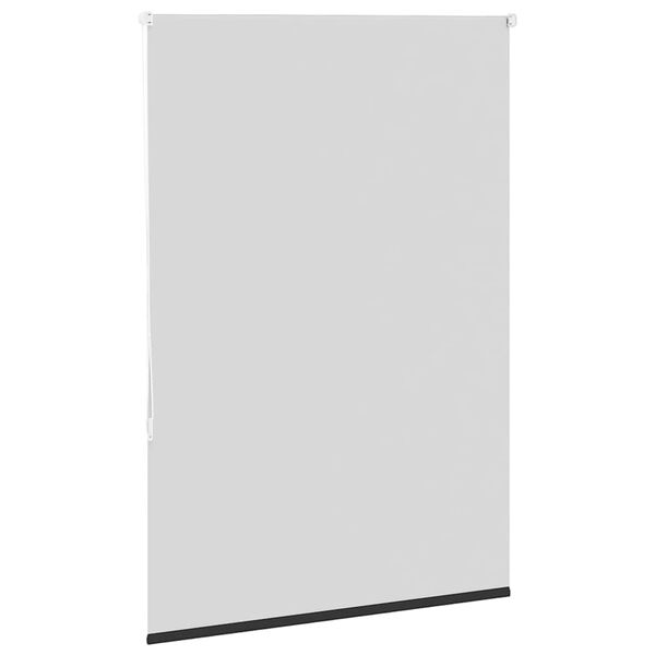 vidaXL Roller Blind Blackout Black 110x175 cm Fabric Width 105.7 cm Polyester