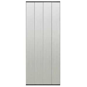 vidaXL Insect Door Screen with Mesh Curtain Black 100x220 cm Polyester