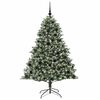vidaXL Artificial Christmas Tree with Stand Green 126 x 126 x 180 cm