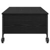 vidaXL Coffee Table Black Oak 91 x 55 x 32 cm Engineered Wood