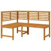 vidaXL Garden Bench Set 4 pcs Brown Solid acacia wood