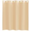 vidaXL Voile Curtains with Grommets 2 pcs Sand