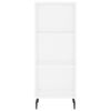 vidaXL Highboard White 34.5x34x180 cm Engineered Wood