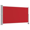 vidaXL Patio Retractable Side Awning 140 x 300 cm Red