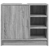 vidaXL Sink Cabinet Grey Sonoma 63x29x55 cm Engineered Wood