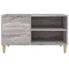 vidaXL Record Cabinet Grey Sonoma 84.5x38x48 cm Engineered Wood