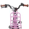 vidaXL Kids Bike 22'' for 7-12 Years Old Light Pink