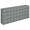 vidaXL Gabion Raised Bed Galvanised Steel 180x30x90 cm