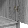 vidaXL Sideboard Grey sonoma 40 x 40.5 x 75 cm Engineered wood