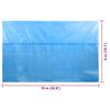 vidaXL Rectangular Pool Cover 1000x600 cm PE Blue