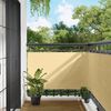 vidaXL Balcony Screen Sand 100 x 200 cm Oxford Fabric