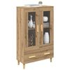 vidaXL Highboard Artisan Oak 70 x 31 x 115 cm Engineered Wood