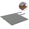 vidaXL WPC Decking Boards with Accessories Brown and Grey 20 m&sup2; 2.2 m
