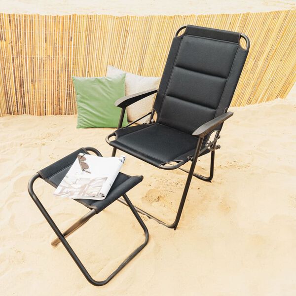 Travellife Foldable Chair Barletta Compact Black