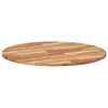 vidaXL Table Top Round &Oslash;90x2 cm Solid Wood Acacia