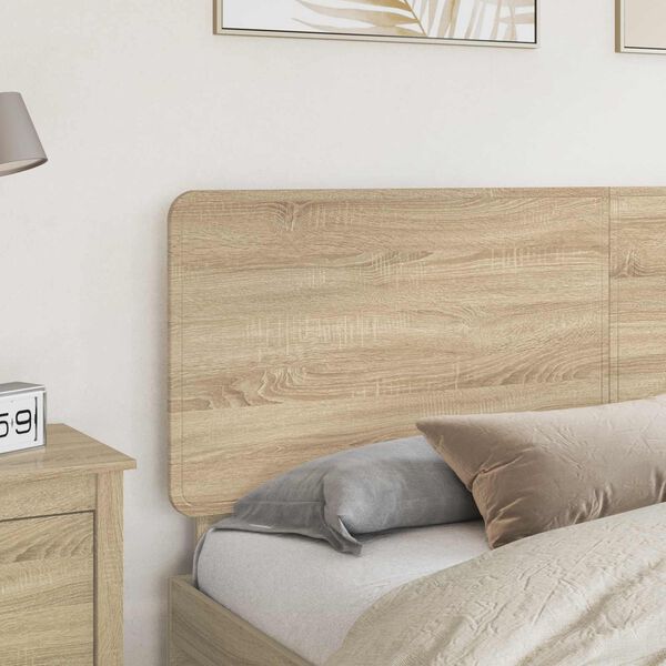 vidaXL Headboard Sonoma Oak 180 cm Engineered wood