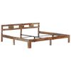 vidaXL Bed Frame without Mattress Solid Wood 200x200cm