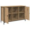 vidaXL TV Cabinet Set Artisan Oak 101 x 35 x 65 cm Engineered Wood