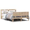 vidaXL Bed Frame with Headboard without Mattress 120x200 cm